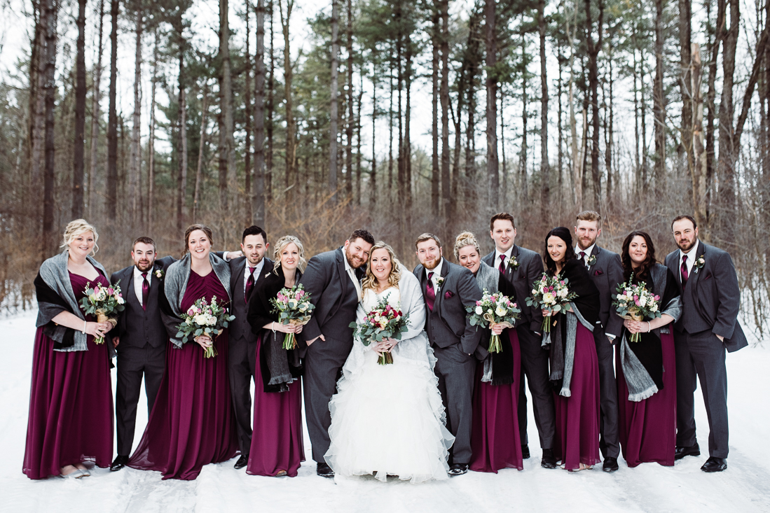 Ontario Winter Wedding