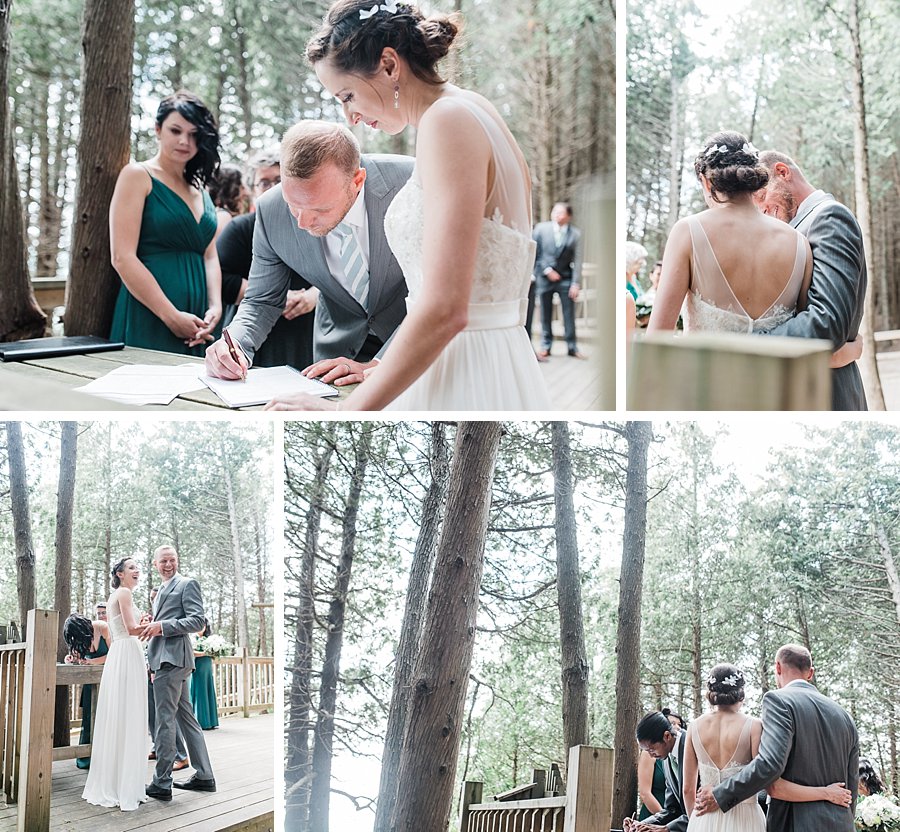 Woodsy Wedding at Camp Kintail, Ontario